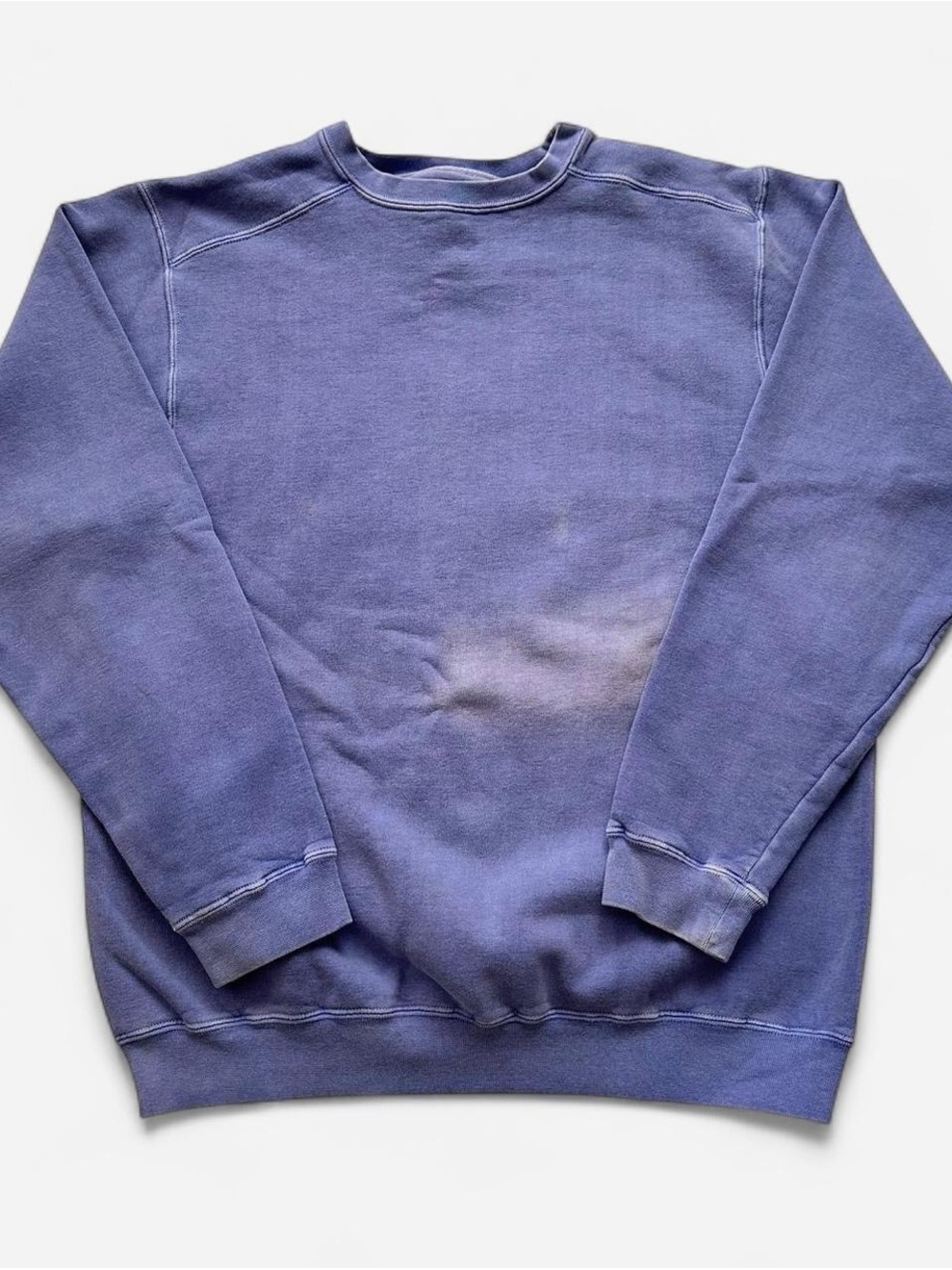 Vintage 1990s Authentic Pigment Classic Men's Crewneck Sweatshirt - Blue M